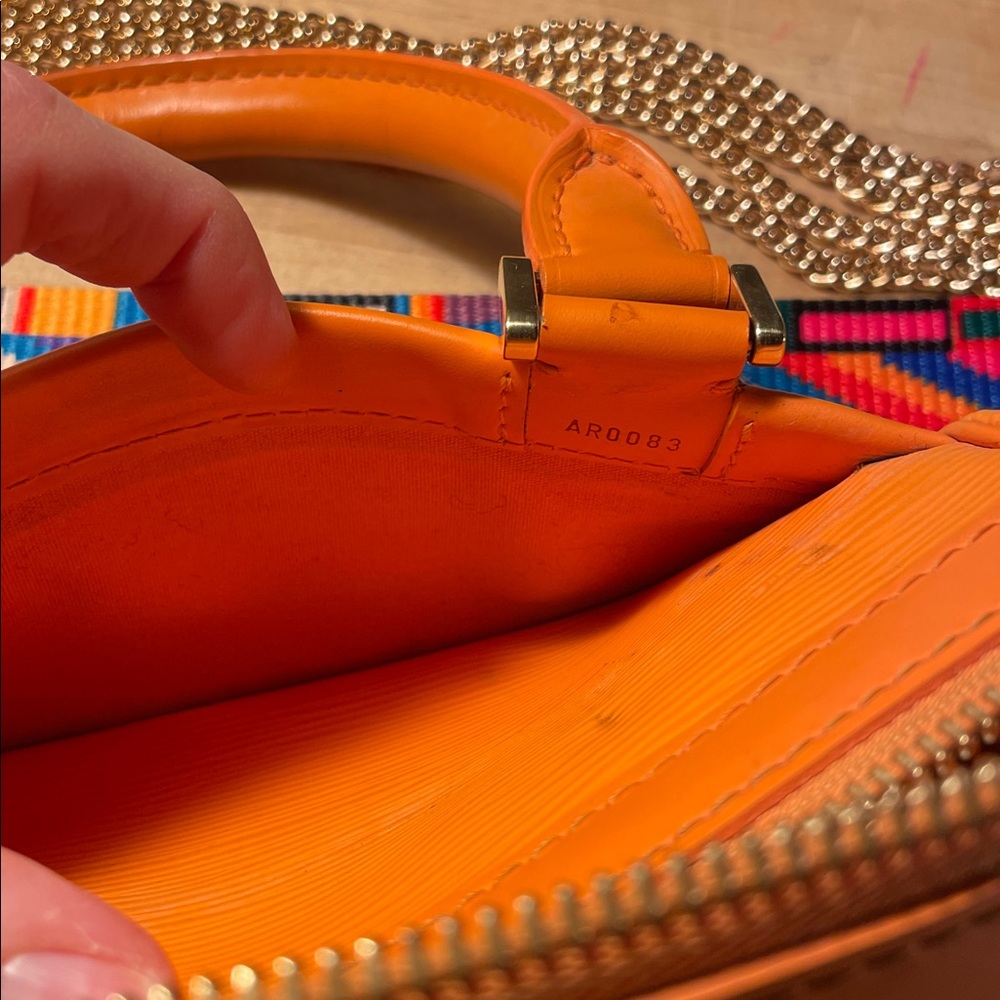 Louis Vuitton Vintage Marc Jacobs Era Dhanura Danura Orange Epi Leather Bag ! - Picture 14 of 14
